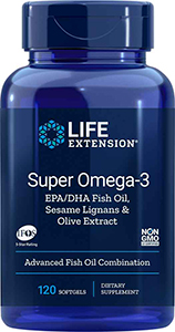 Super Omega-3 EPA / DHA avec Lignanes de Sésame et Extrait d’Olive